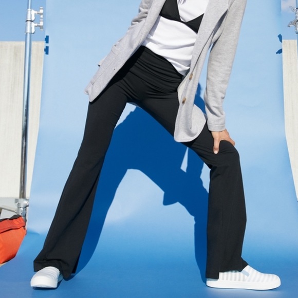 aerie Pants & Jumpsuits Aerie Super Flare Leggins Short Length